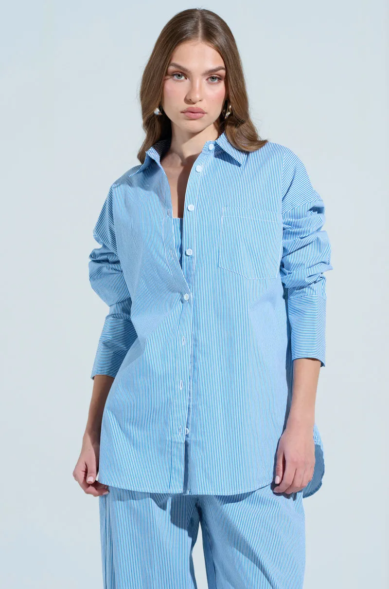 DAY AND NIGHT BUTTON UP sold by AKIRA product image thumbnail 3