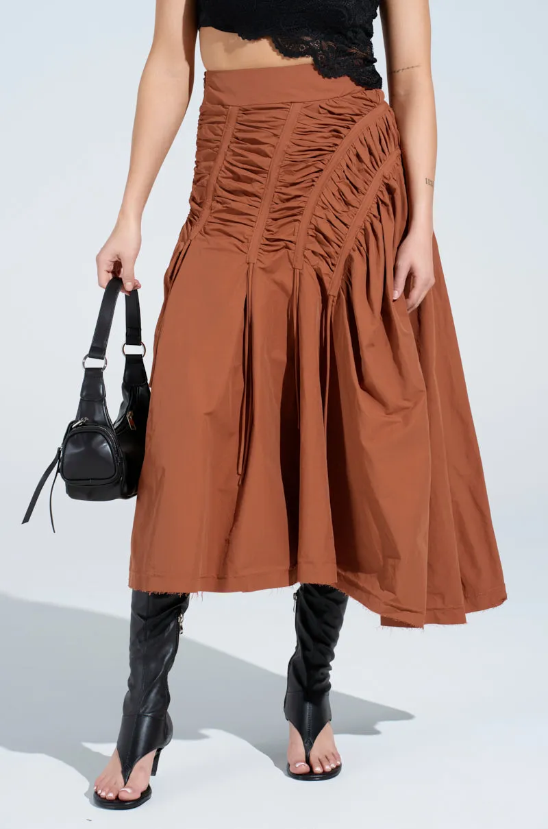 GET WITH IT MAXI SKIRT sold by AKIRA product image thumbnail 3