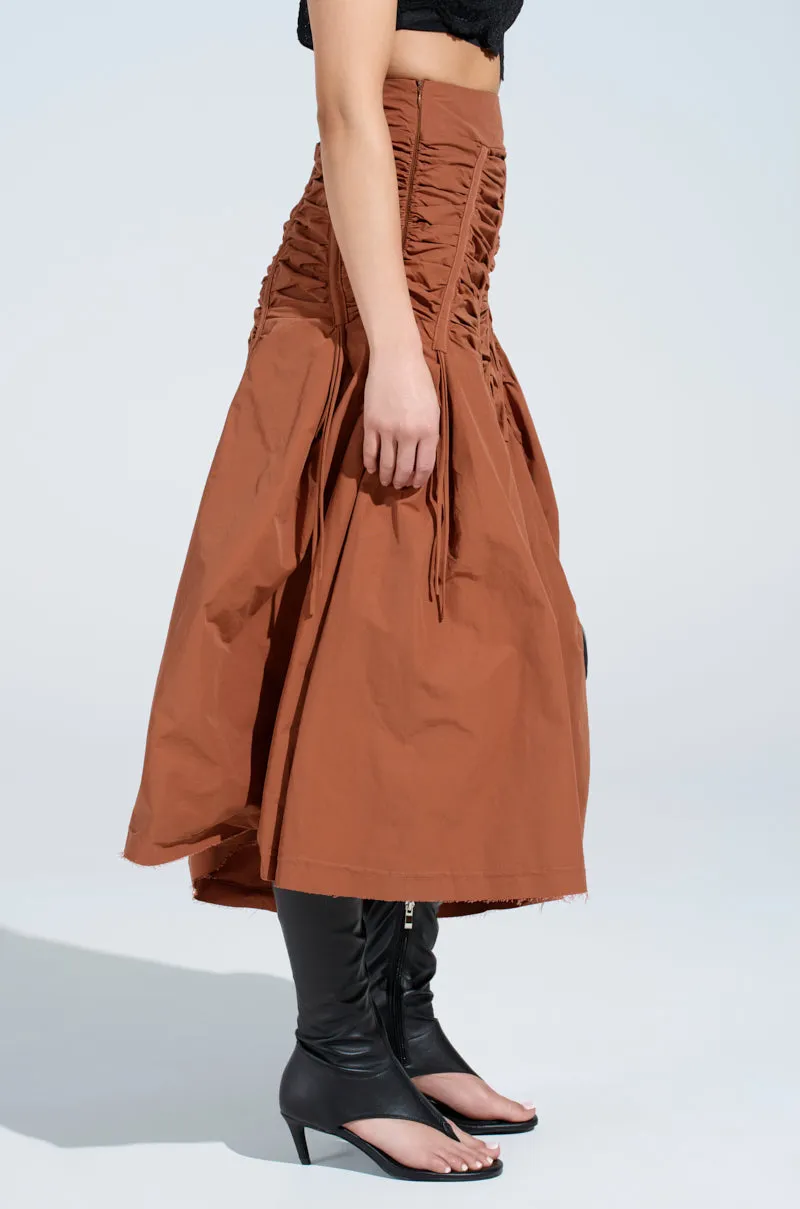 GET WITH IT MAXI SKIRT sold by AKIRA product image thumbnail 5