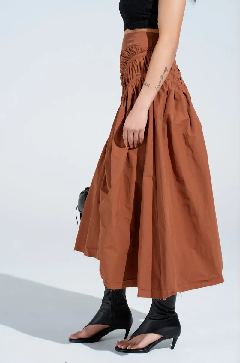 GET WITH IT MAXI SKIRT sold by AKIRA product image thumbnail 4