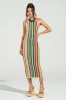 ON THE RUN PRINTED MIDI DRESS sold by AKIRA
