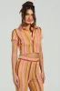 PALOMA KNIT COLLARED TOP sold by AKIRA