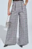 DARIA WIDE LEG PLAID PANT sold by AKIRA