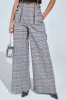 DARIA WIDE LEG PLAID PANT sold by AKIRA