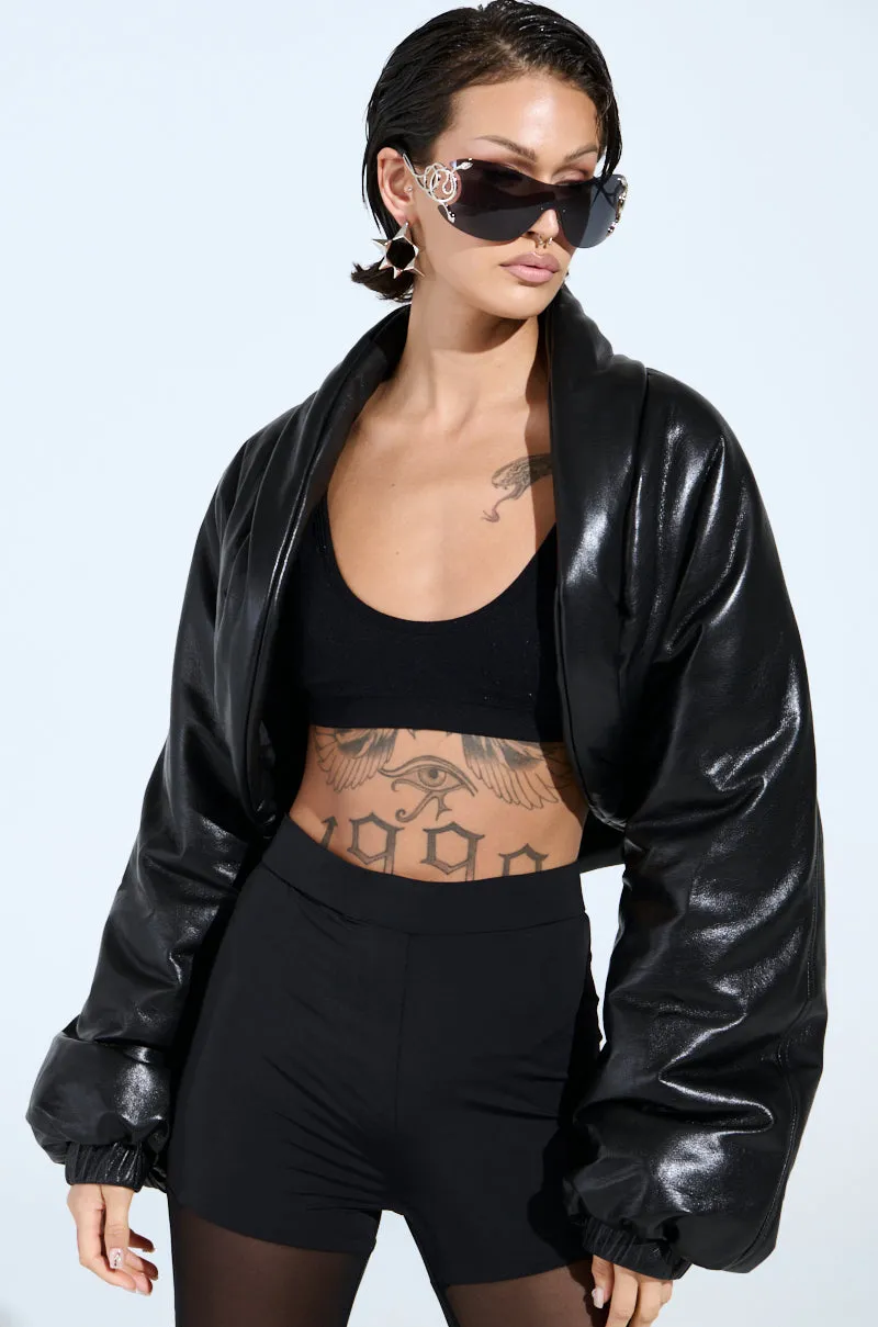 BUTTER LUXE COCOON SHRUG sold by AKIRA