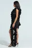 STAR OF THE SHOW RUFFLE MINI DRESS sold by AKIRA