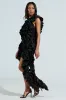 STAR OF THE SHOW RUFFLE MINI DRESS sold by AKIRA