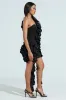 STAR OF THE SHOW RUFFLE MINI DRESS sold by AKIRA