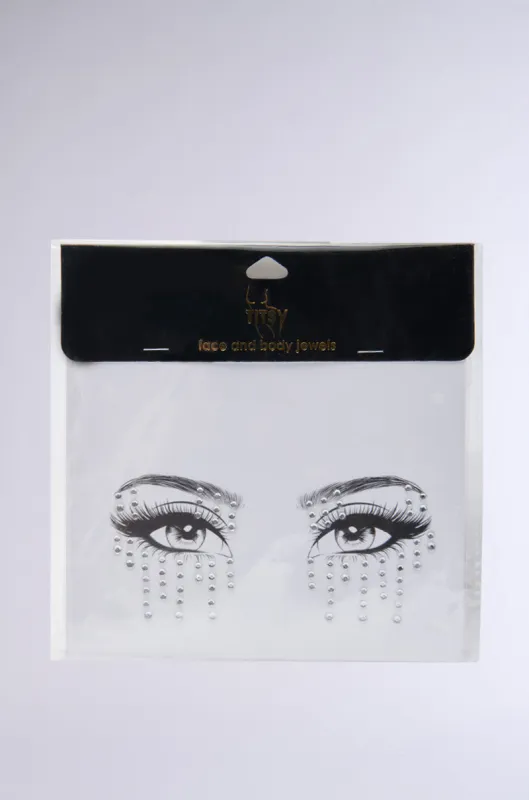 CRY DIAMONDS FACE STICKERS sold by AKIRA