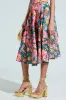 FRESH AS CAN BE MIDI SKIRT sold by AKIRA