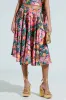 FRESH AS CAN BE MIDI SKIRT sold by AKIRA
