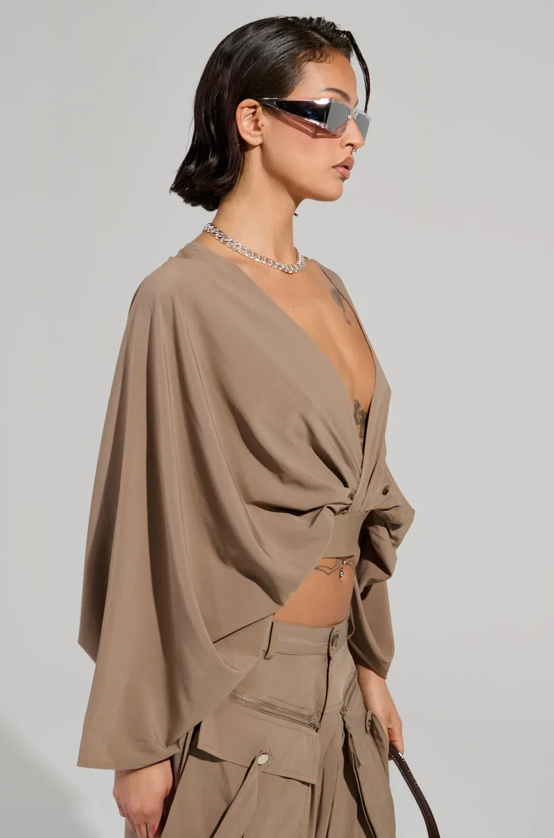 TALK ABOUT ME BLOUSE sold by AKIRA product image thumbnail 3