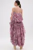 REVERENT FLORAL HIGH LOW BLOUSE TOP sold by AKIRA