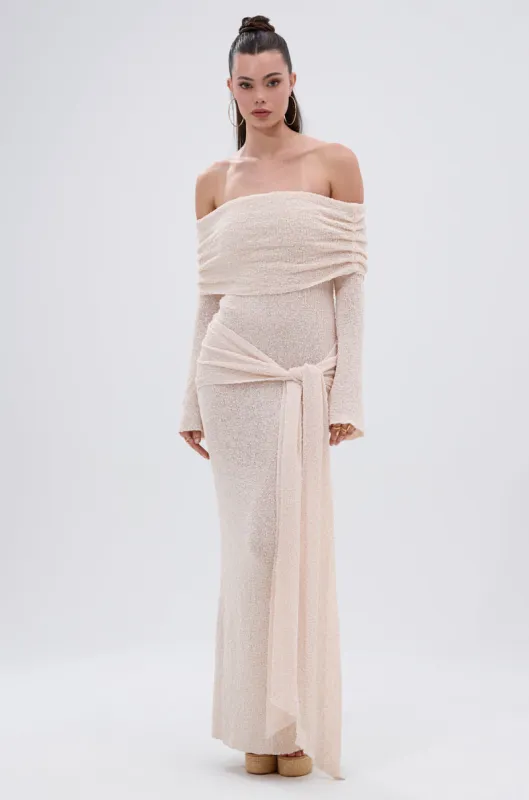 IN YOUR DREAMS KNIT MAXI DRESS sold by AKIRA