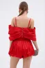 JULIETTE SATIN ROMPER sold by AKIRA