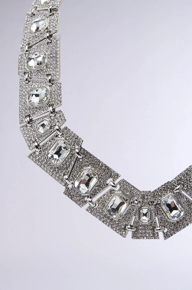CLEO ICED OUT NECKLACE sold by AKIRA product image thumbnail 3
