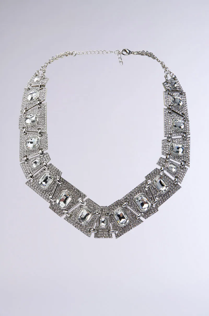CLEO ICED OUT NECKLACE sold by AKIRA