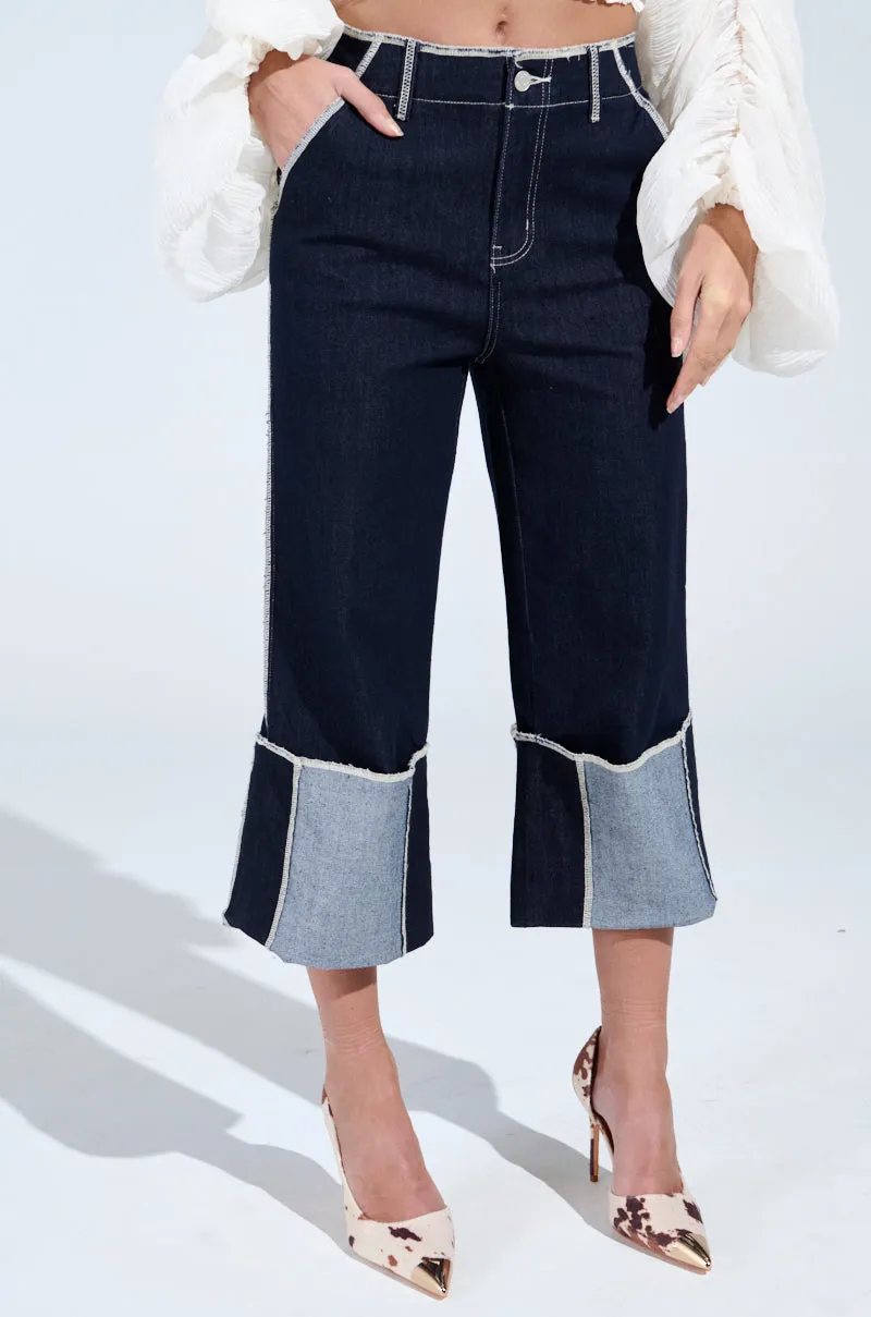 LOCKED UP DENIM BERMUDA SHORT sold by AKIRA product image thumbnail 3