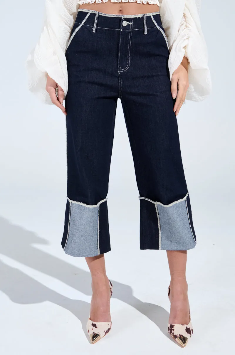 LOCKED UP DENIM BERMUDA SHORT sold by AKIRA product image thumbnail 2