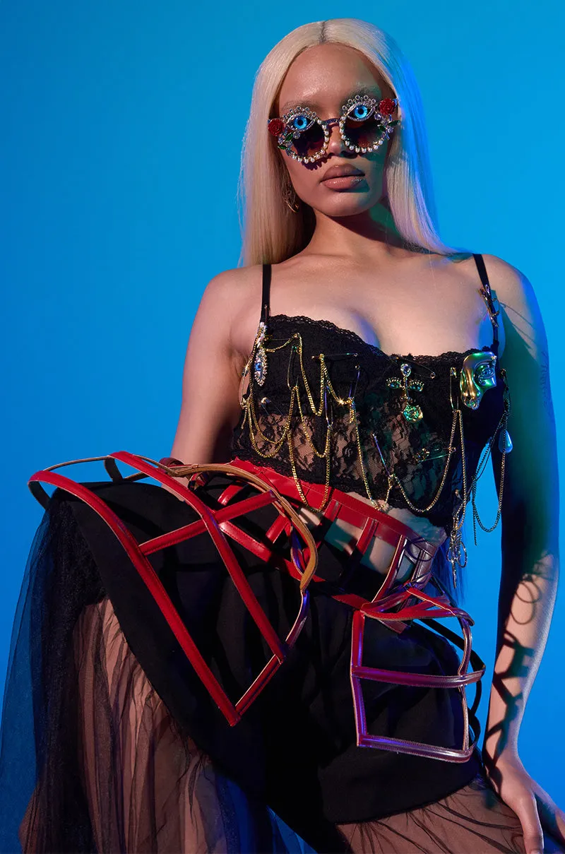 BACK UP CAGE BELT sold by AKIRA product image thumbnail 2