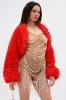 FIRED UP CHIFFON SHRUG sold by AKIRA