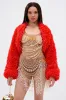 FIRED UP CHIFFON SHRUG sold by AKIRA