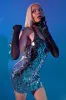 ALL EYES ON ME MIRRORED MINI DRESS sold by AKIRA