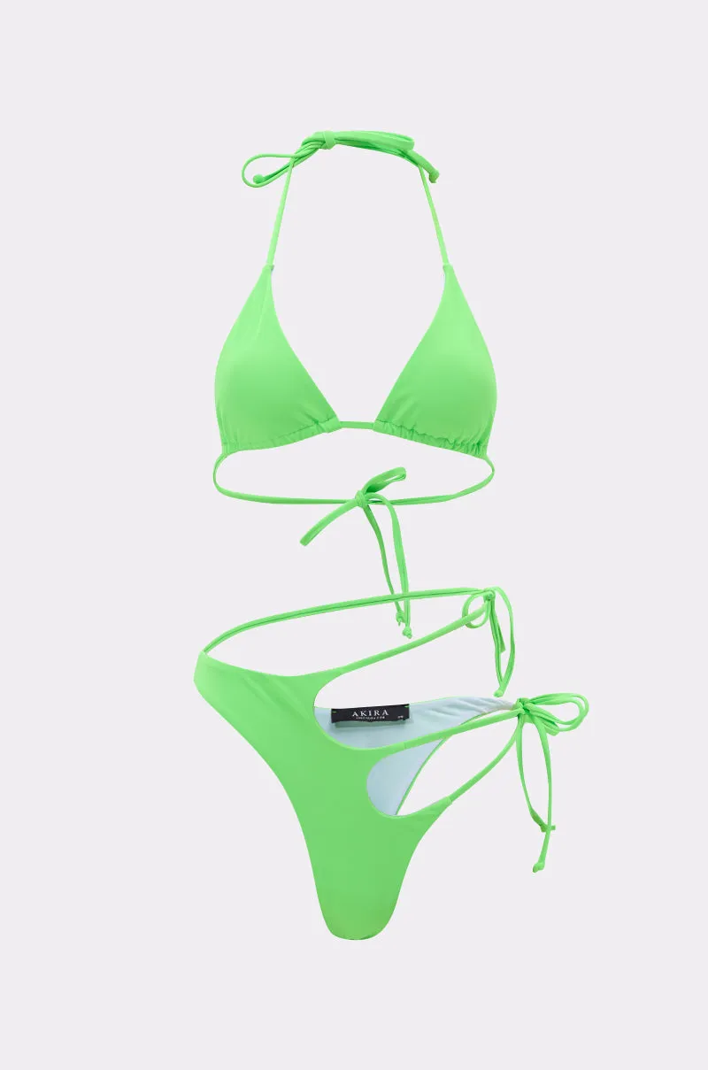 CUT IT OUT SWIM SUIT sold by AKIRA product image thumbnail 2