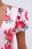 WILL YOU TAKE THIS ROSE SATIN MINI DRESS sold by AKIRA