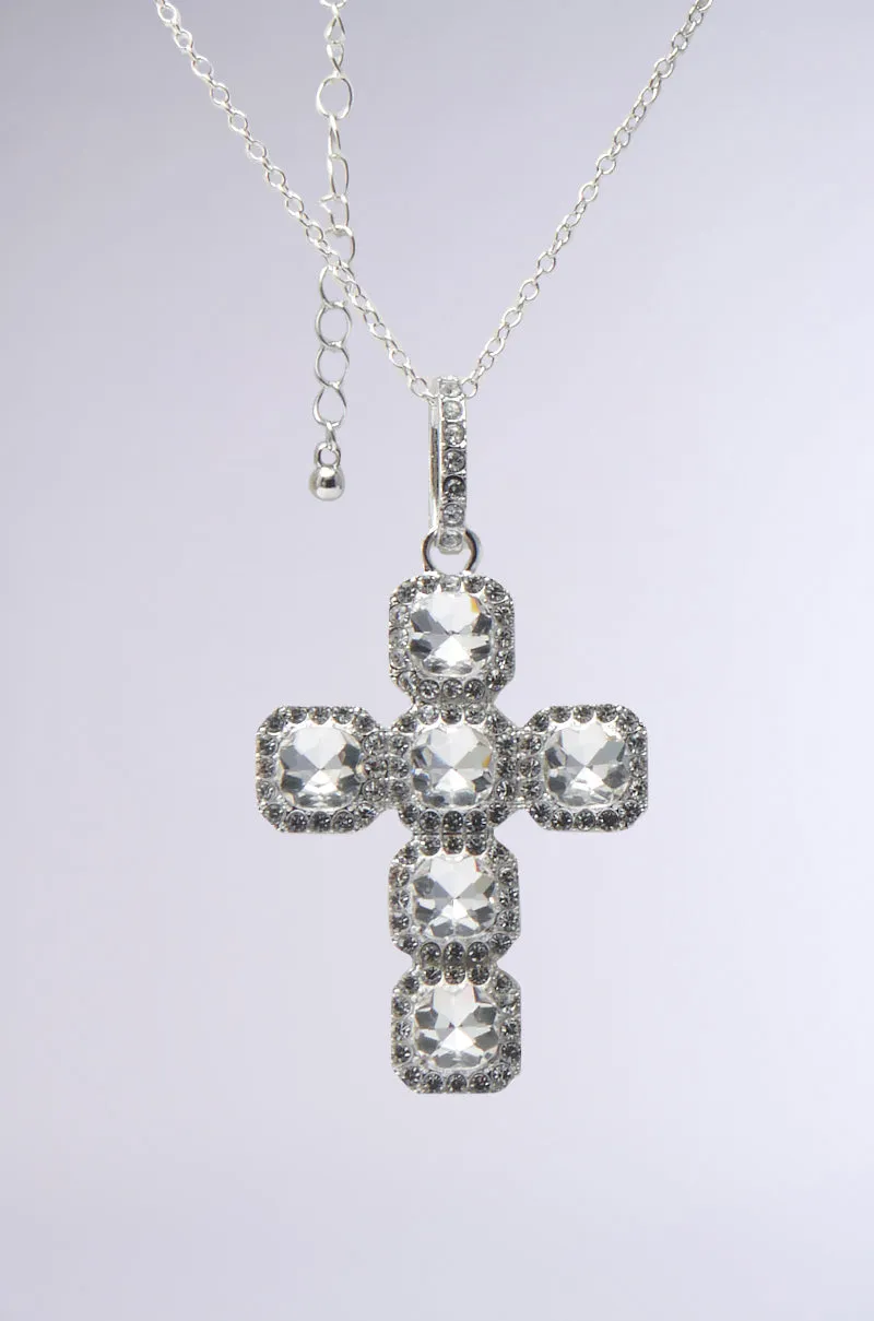 I AM EVERYTHING SILVER NECKLACE sold by AKIRA product image thumbnail 3