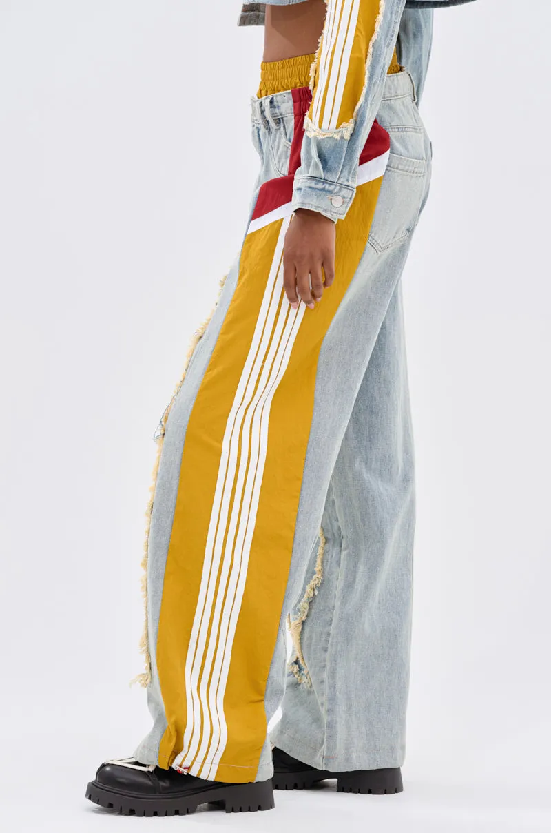 ALL AROUND THE WORLD AGAIN RELAXED FIT DENIM sold by AKIRA product image thumbnail 4