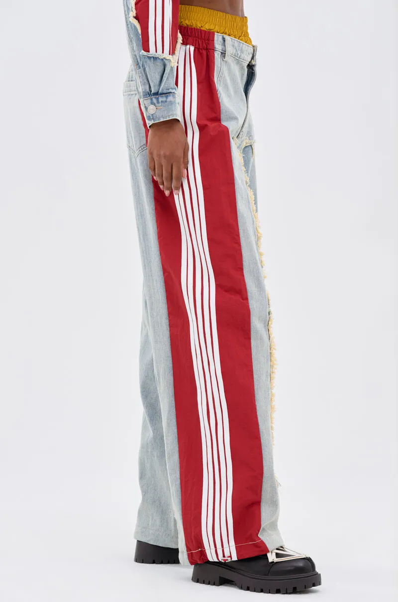 ALL AROUND THE WORLD AGAIN RELAXED FIT DENIM sold by AKIRA product image thumbnail 5