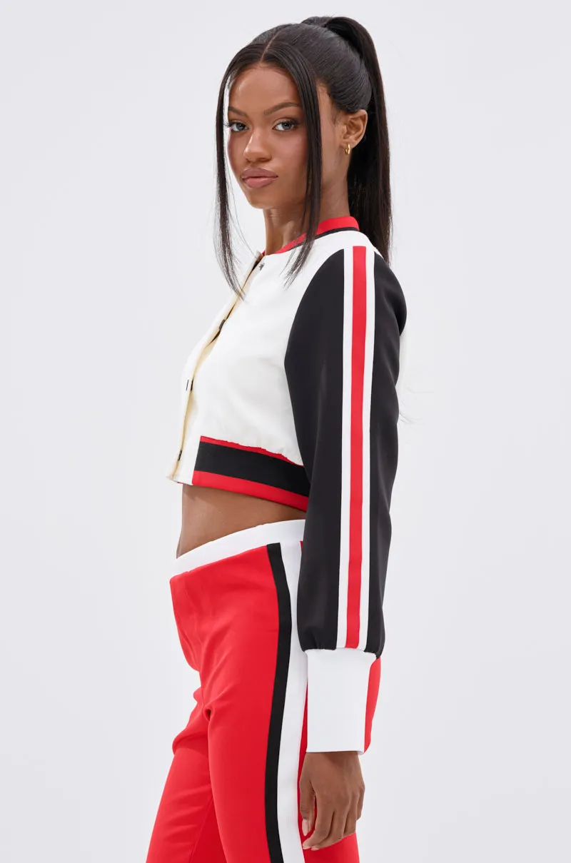 NEW RAYE CROPPED BOMBER sold by AKIRA product image thumbnail 5