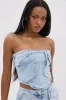 OLIVIA DENIM CORSET sold by AKIRA