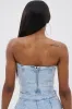 OLIVIA DENIM CORSET sold by AKIRA