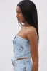 OLIVIA DENIM CORSET sold by AKIRA