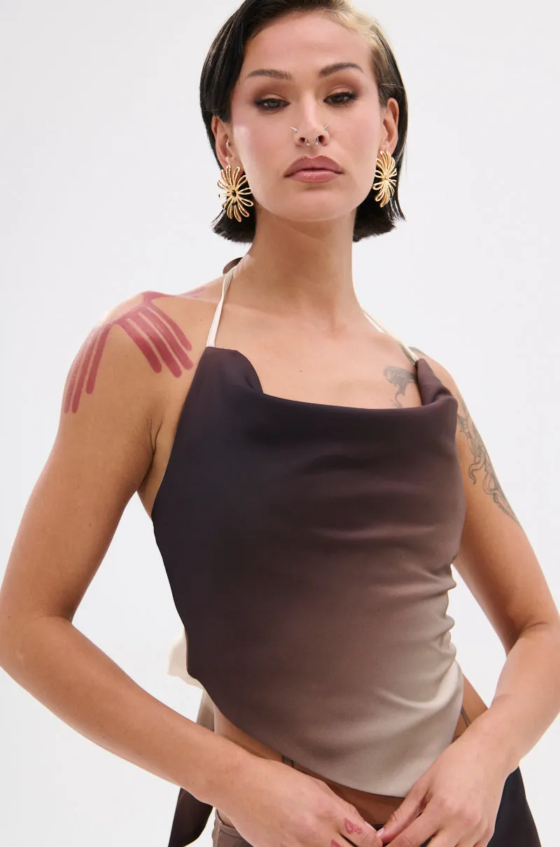 OUT FOR THE NIGHT HALTER TOP sold by AKIRA product image thumbnail 3