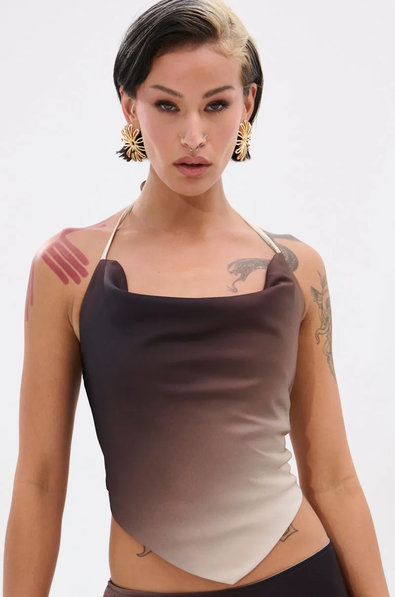 OUT FOR THE NIGHT HALTER TOP sold by AKIRA product image thumbnail 2