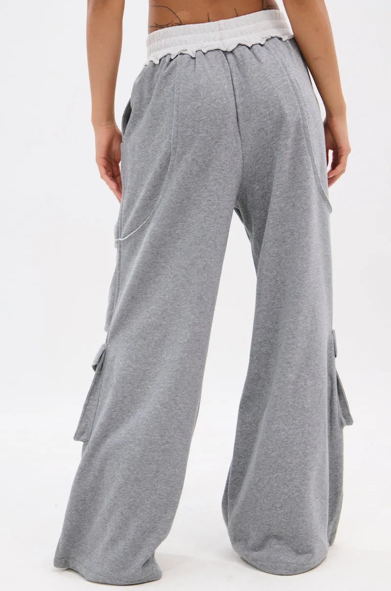 MAKING MOVES WIDE LEG JOGGER sold by AKIRA product image thumbnail 4