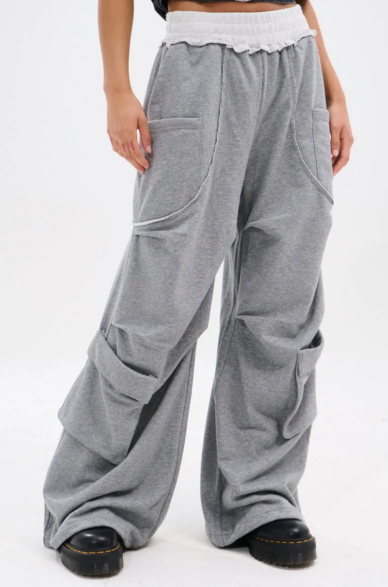 MAKING MOVES WIDE LEG JOGGER sold by AKIRA product image thumbnail 2