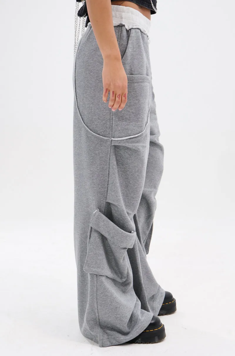 MAKING MOVES WIDE LEG JOGGER sold by AKIRA product image thumbnail 3