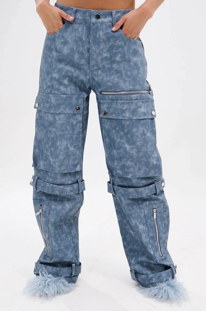 ALL AROUND THE CITY PU TROUSER sold by AKIRA product image thumbnail 3