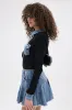 JULIETTE KNIT DENIM MINI DRESS sold by AKIRA