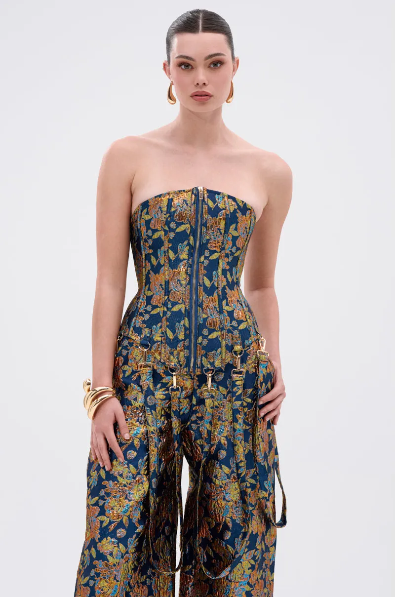 SURRENDER FLORAL CORSET sold by AKIRA