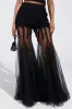 KYLIE MESH FLARE PANT sold by AKIRA