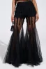 KYLIE MESH FLARE PANT sold by AKIRA