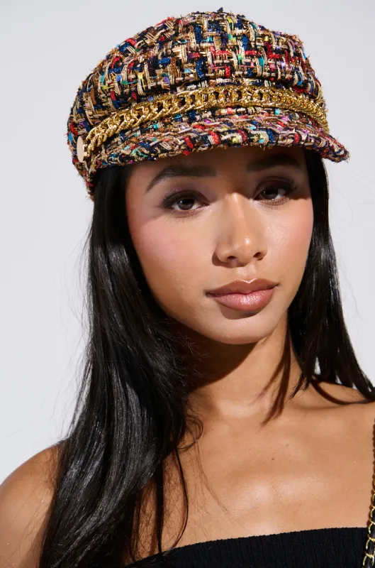 IN THE CITY BRIM HAT sold by AKIRA