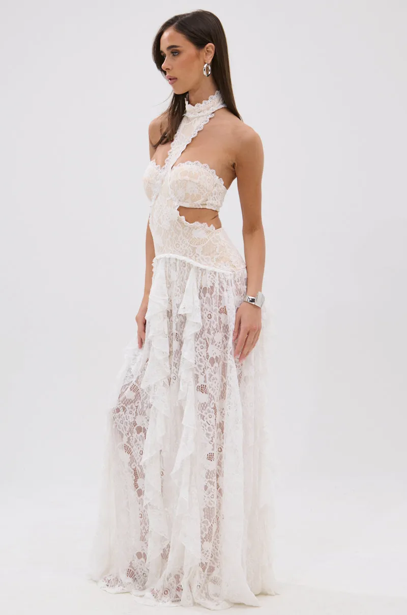 KYLA LACE MAXI DRESS sold by AKIRA product image thumbnail 4