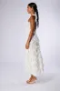 IT FACTOR MESH MAXI DRESS IN WHITE sold by AKIRA