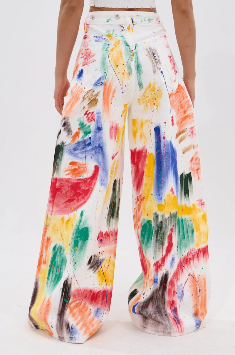 PAINTED ON RELAXED DENIM PANT sold by AKIRA product image thumbnail 5